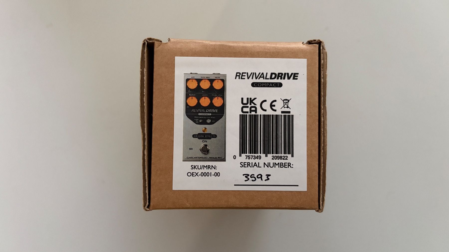 Musikinstrumente: Origin Effects RevivalDRIVE Compact – Gebraucht aus Genève von pascalis_v 1