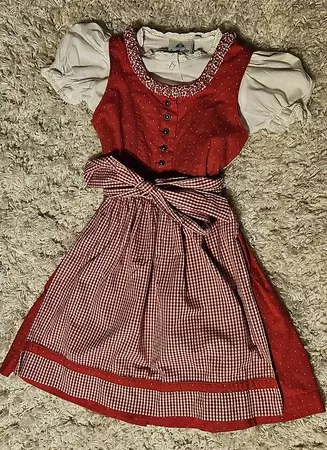Isar Kinder Tracht Dirndl Gr. 98