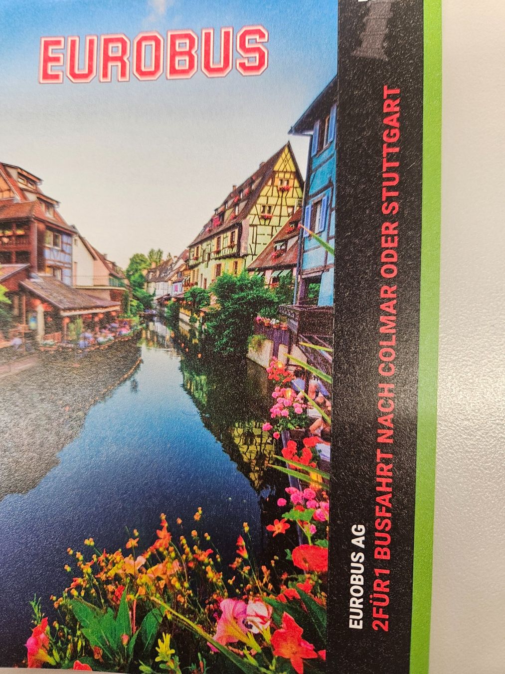 Buoni: Carfahrt Colmar oder Stuttgart – Nuovo e nell'imballaggio originale da Uezwil venduto da Jasmin_