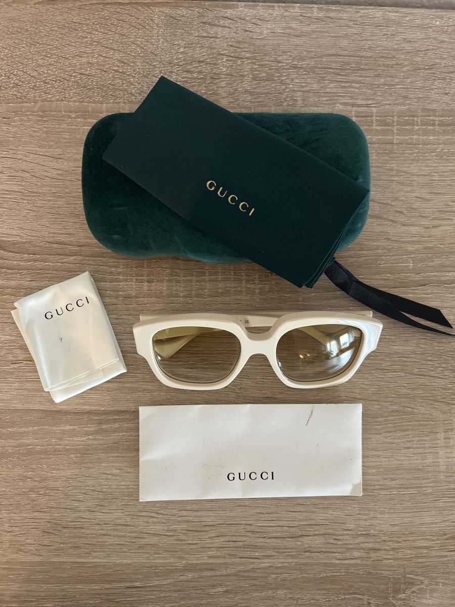 Gucci Occhiali & Lenti: Gucci oversize sunglasses – Nuovo e nell'imballaggio originale da Zürich venduto da Chiara_mc