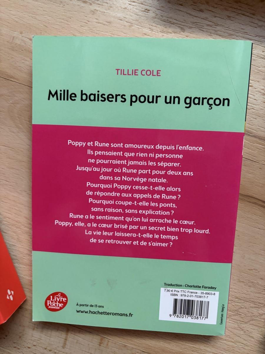 Bücher: Lot de 6 romances en français  – Gebraucht aus Crissier von Nouchki76 5