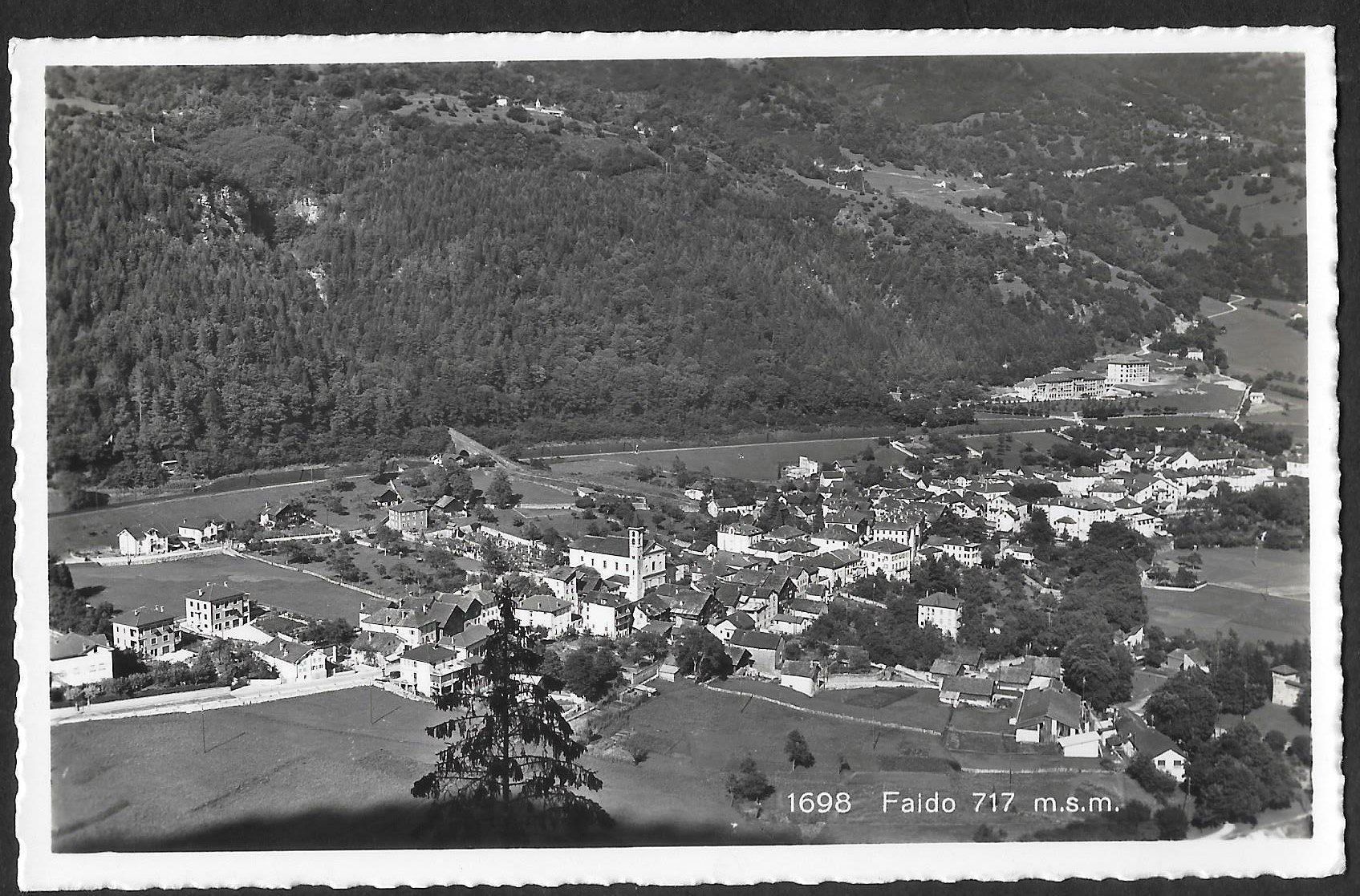 Cartoline postali: Faido veduta generale Foto Borelli – Usato da Olten venduto da clotaldi