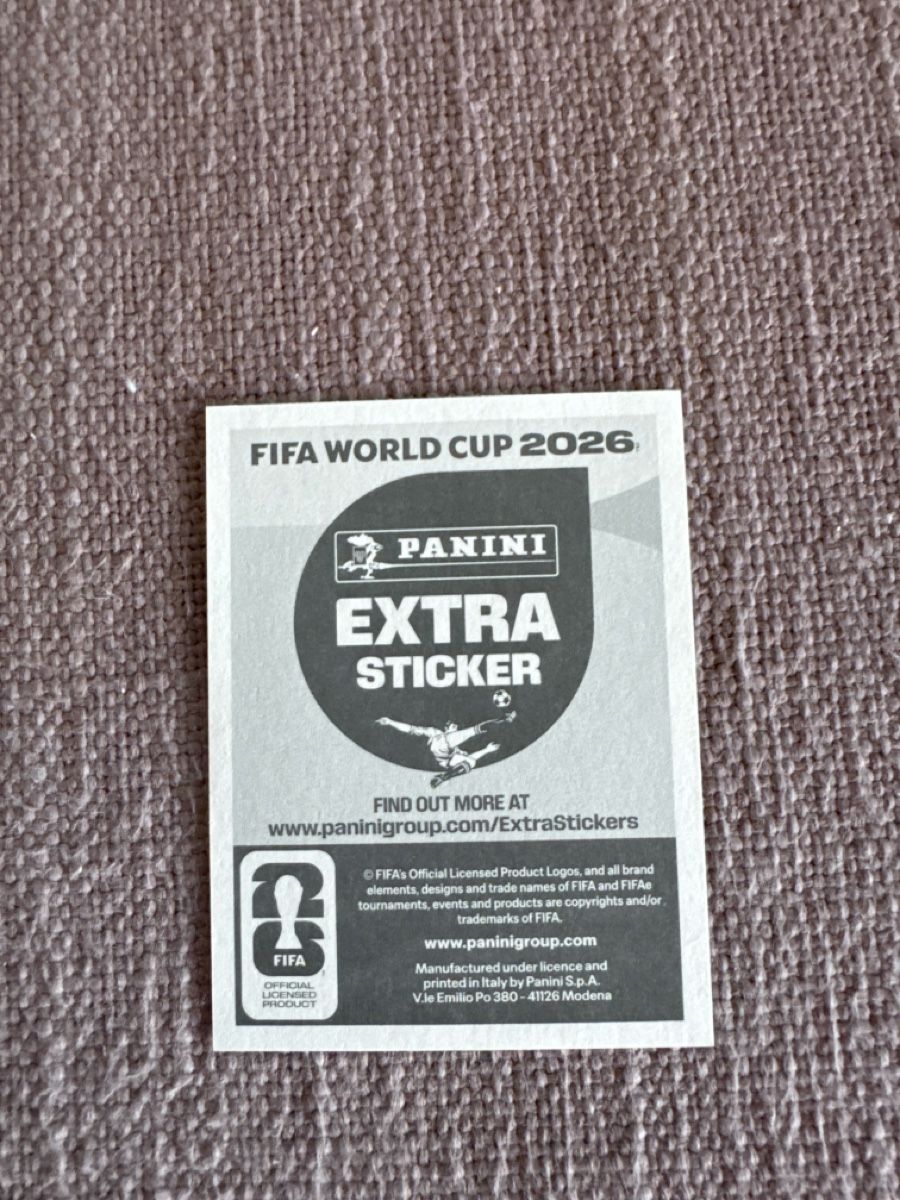 Panini Carte collezionabili: WM 2026 Panini extra Sticker Silber Heungmin Son – Nuovo (secondo la descrizione) da Zürich venduto da Stg7 2