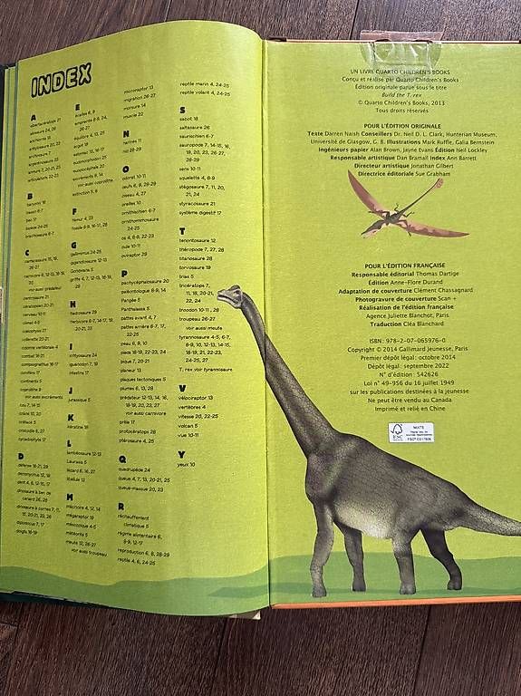 Libri: Maquette à construire du T Rex 75cm – Usato da Lausanne venduto da nat_h2gw 2