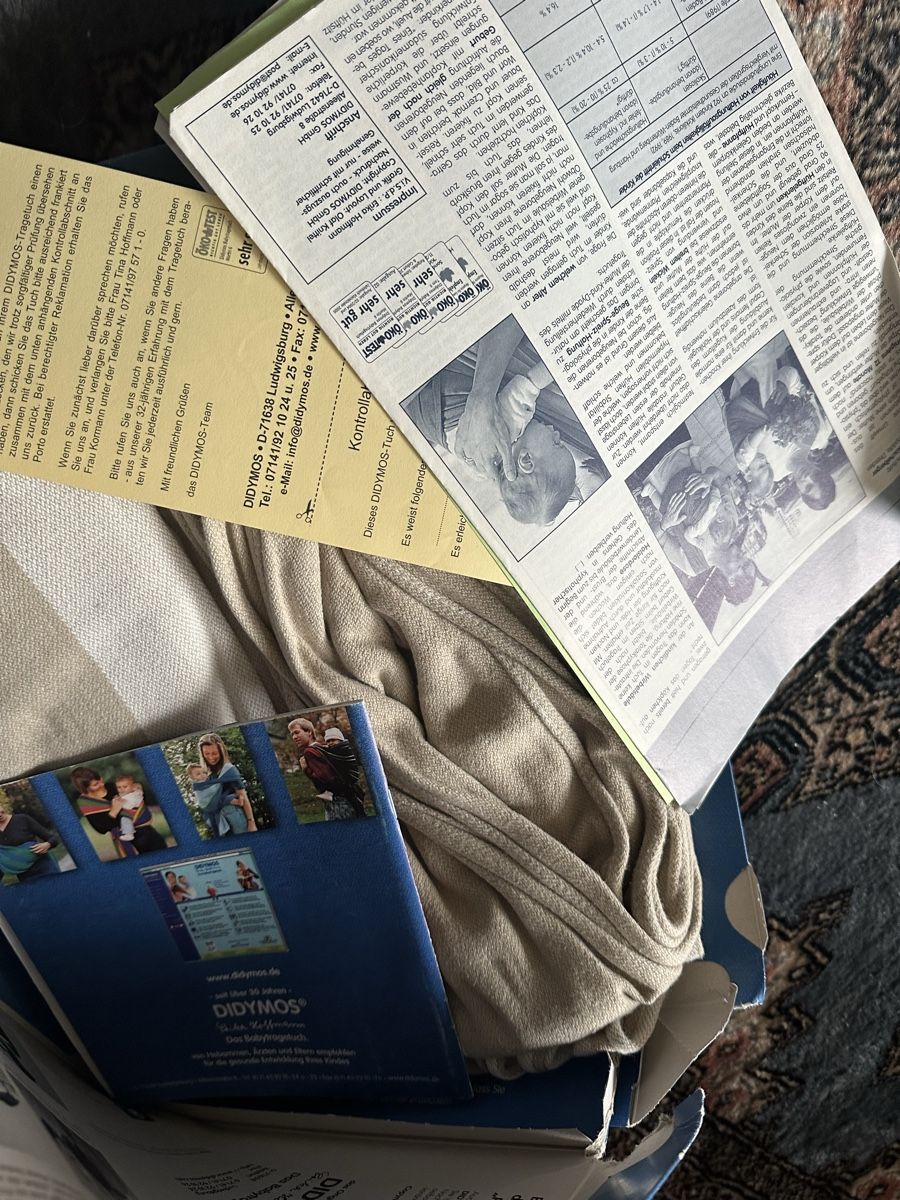 Didymos Marsupi portabebè: Didymos Tragtuch – Usato da Uster venduto da bek_v2ct 1