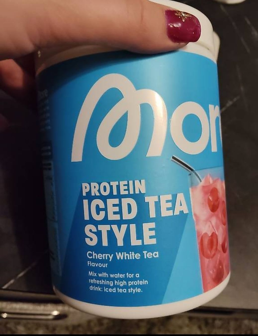 More Nutrition Lebensmittel & Spezialitäten: Morn Protein Iced Tea Style Cherry 300g – Neu (gemäss Beschreibung) aus Sursee von mxl_9cd9