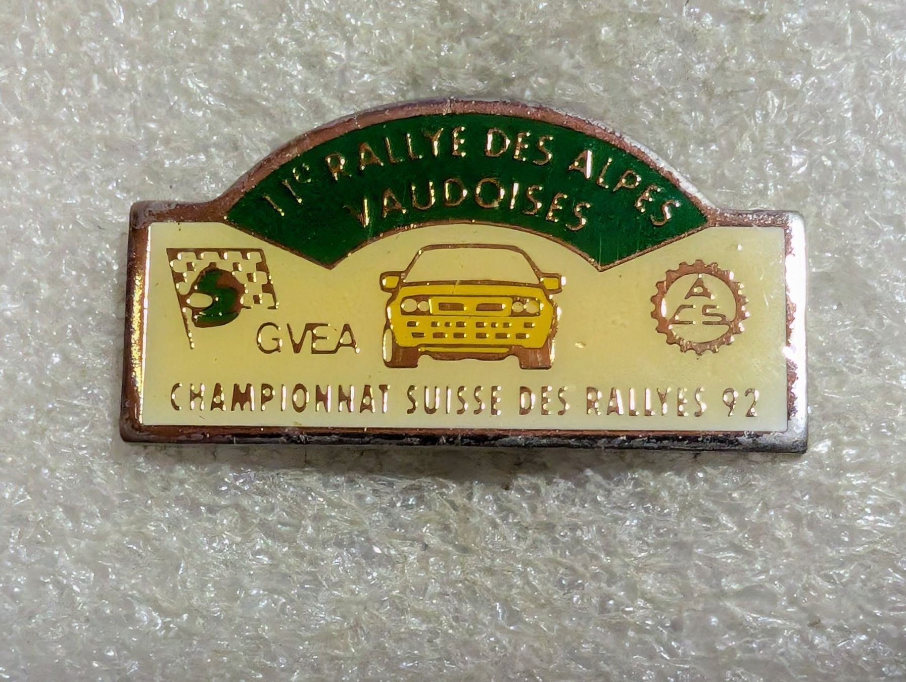 Placchette & Badge: Ansteckpin 221: Auto Rallye – Usato da Oppligen venduto da Pin-Fall-Shop