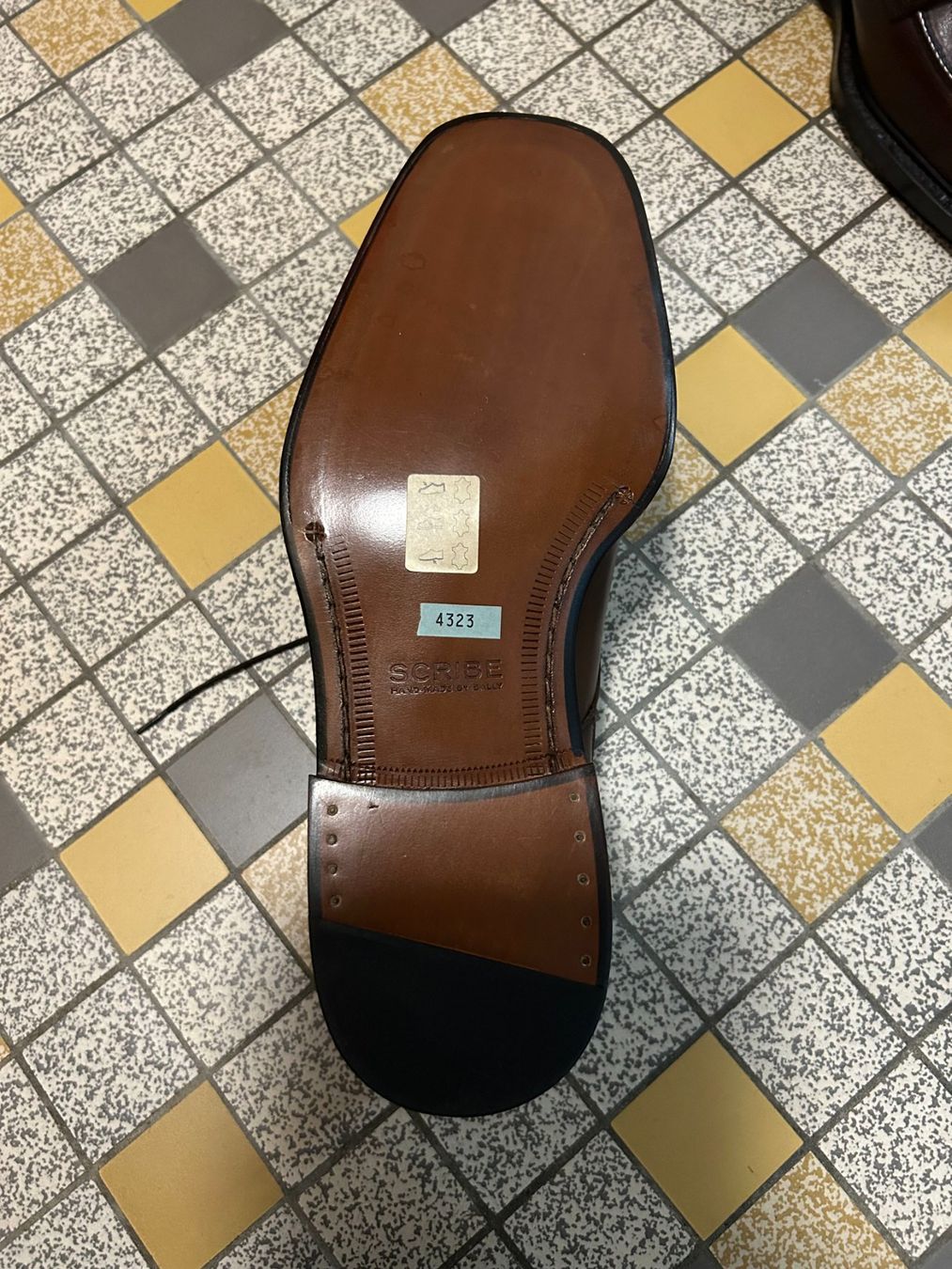 Bally Scarpe da uomo: Rahmengenähter  Herrenhalbschuh Bally Scribe – Nuovo (secondo la descrizione) da Veltheim venduto da rog_vm8n 2