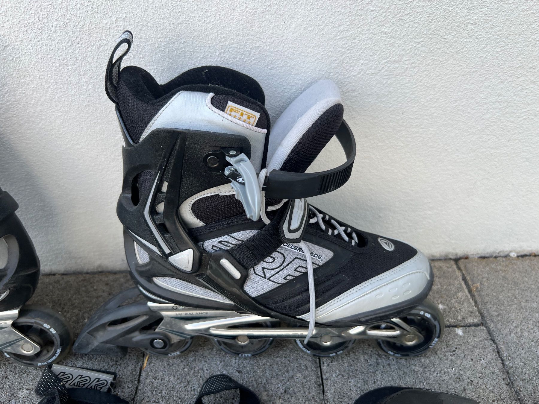 K2 Patins à roul. & inline: Rollerblades mit Protektoren, wenig gebraucht – D'occasion à Bottmingen par dan_dv62 4