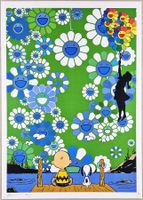 Death NYC Pop Art Druck Banksy Balloon Girl Charlie & Snoopy