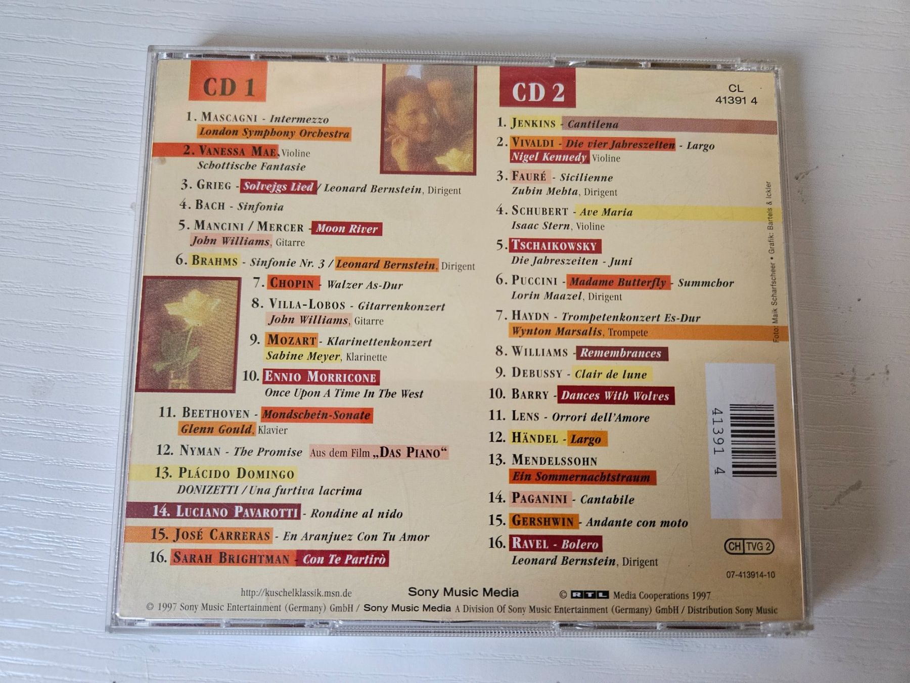 Klassische Musik 2 - Die schönsten Melodien - 2 CD (Gebraucht) in ...