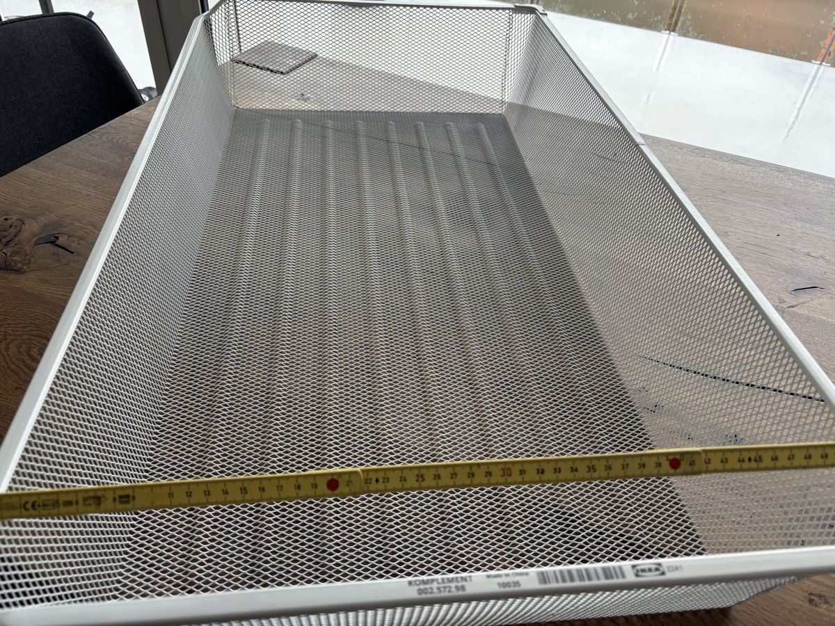Ikea Altro per la casa: Ikea Komplement Korb, weiss, 100x 58 cm – Usato da Vilters venduto da Stevetoll 1