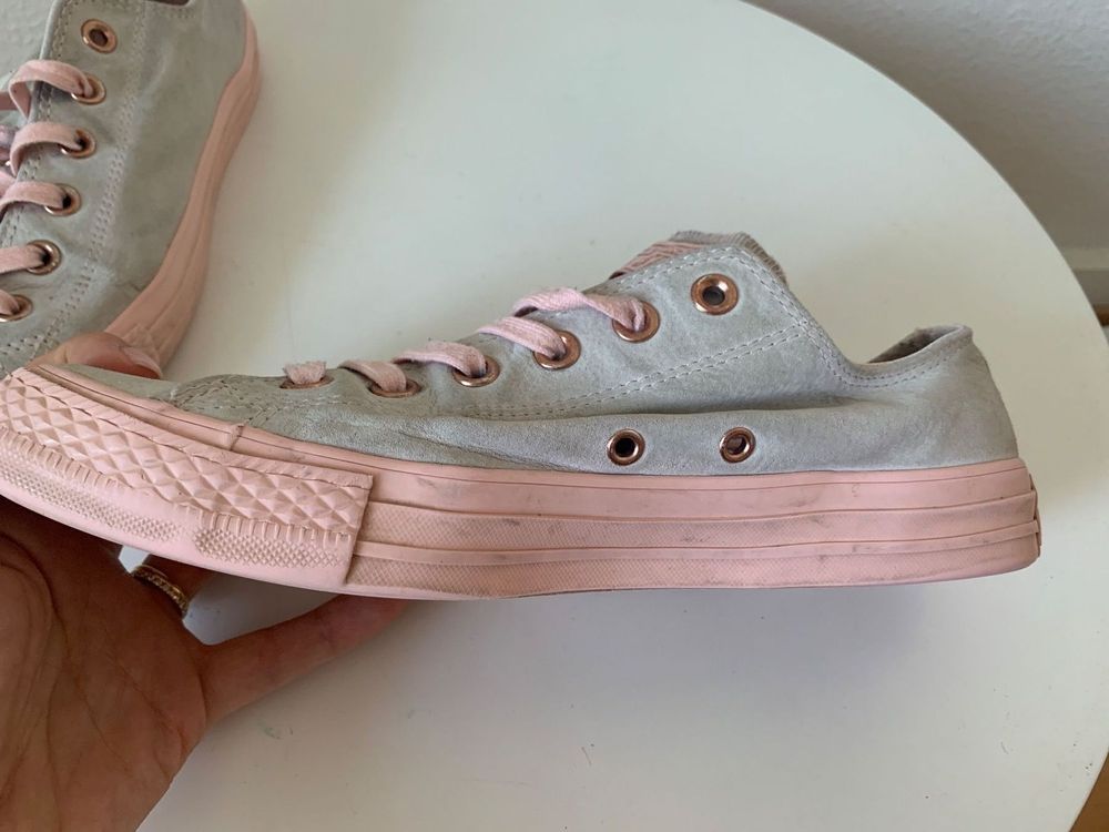 Converse 2024 rosa wildleder