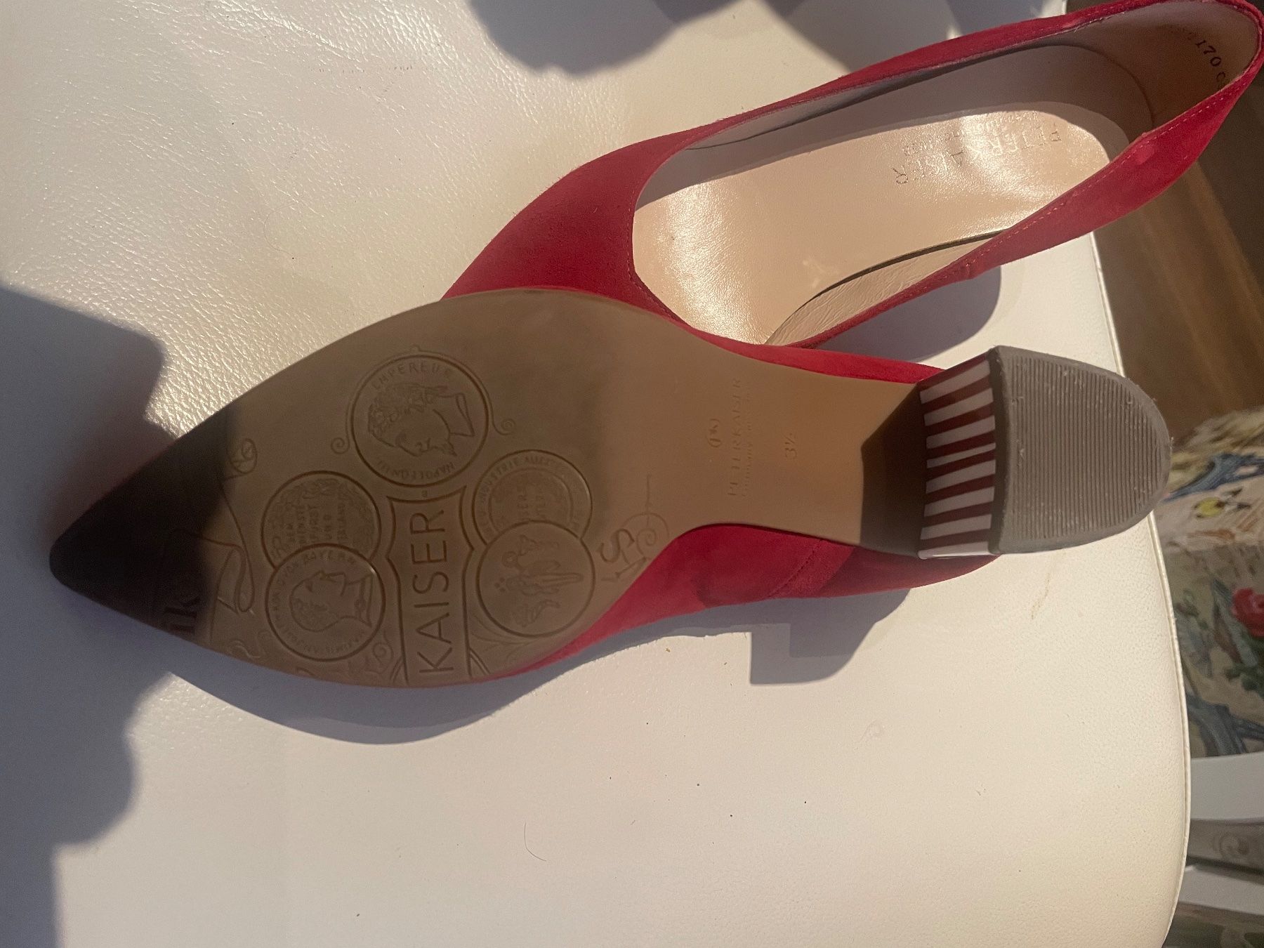 Kaiser Damenschuhe: Peter Kaiser Pumps mit Blockabsatz gr 37 – Gebraucht aus Scherz von Mandarine8 2
