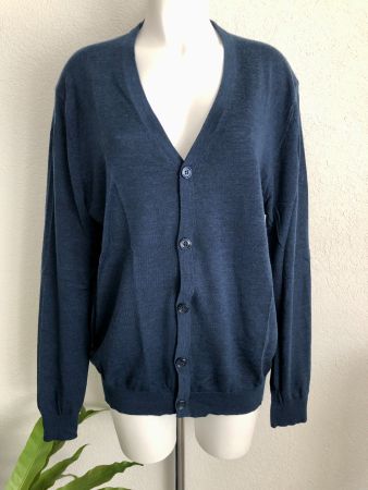 Mango Herren Cardigan Merino Extrafine Gr XL