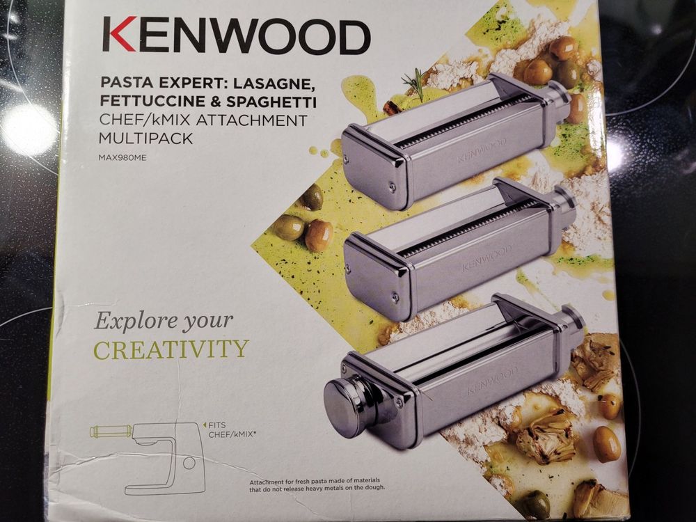 Kenwood AW20011036 Kit accessori MAX980ME per Pasta Maker Lasagne  Fettuccine Spaghetti