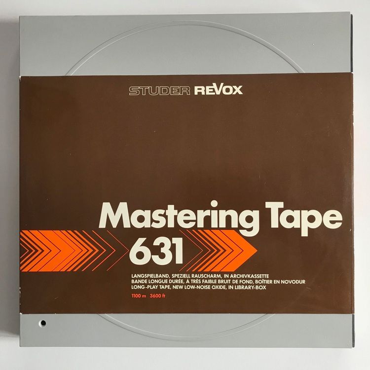 Revox Mastering Tape 631 Kaufen auf Ricardo