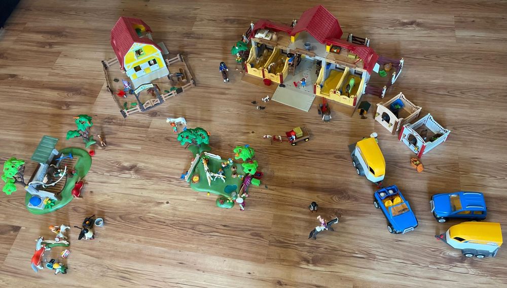 Playmobil Reiterhof mit allem drum und dran | Kaufen auf Ricardo