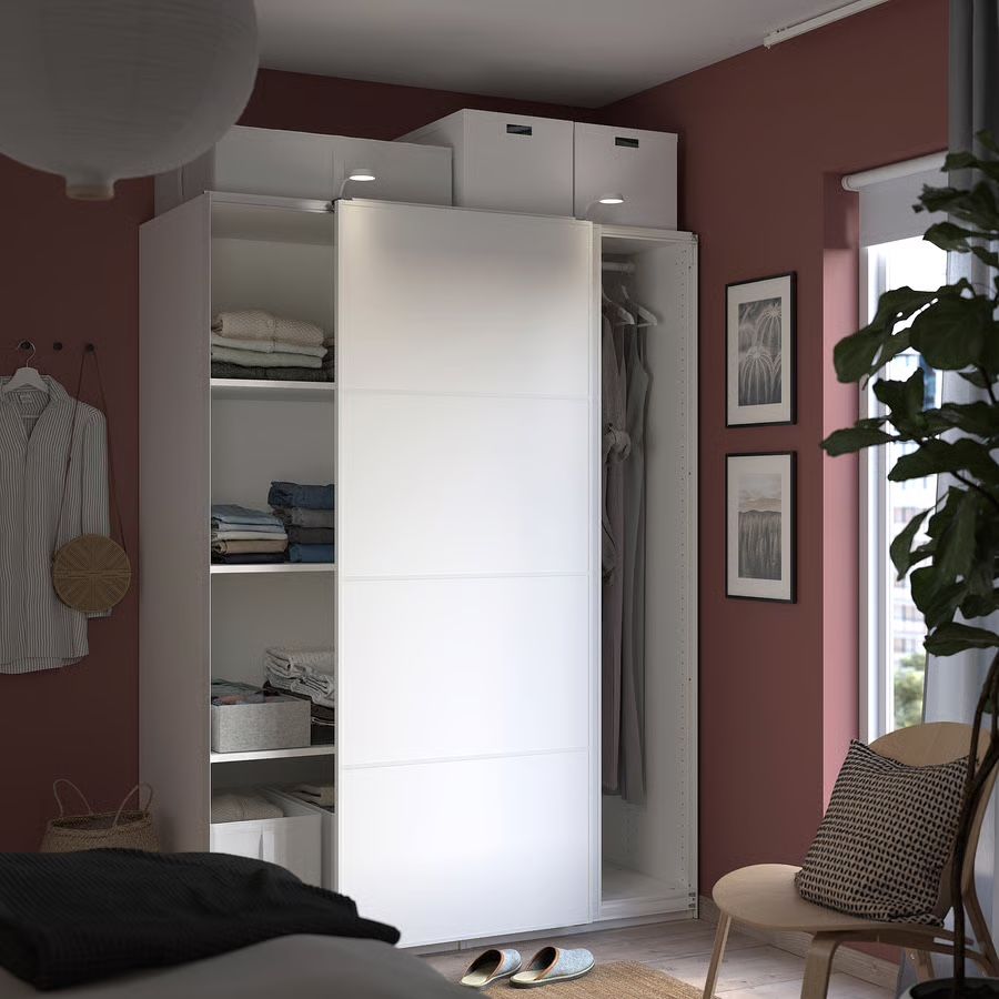 IKEA, PAX Body wardrobe, white, 100x58x236cm (Neu (gemäss Beschreibung ...