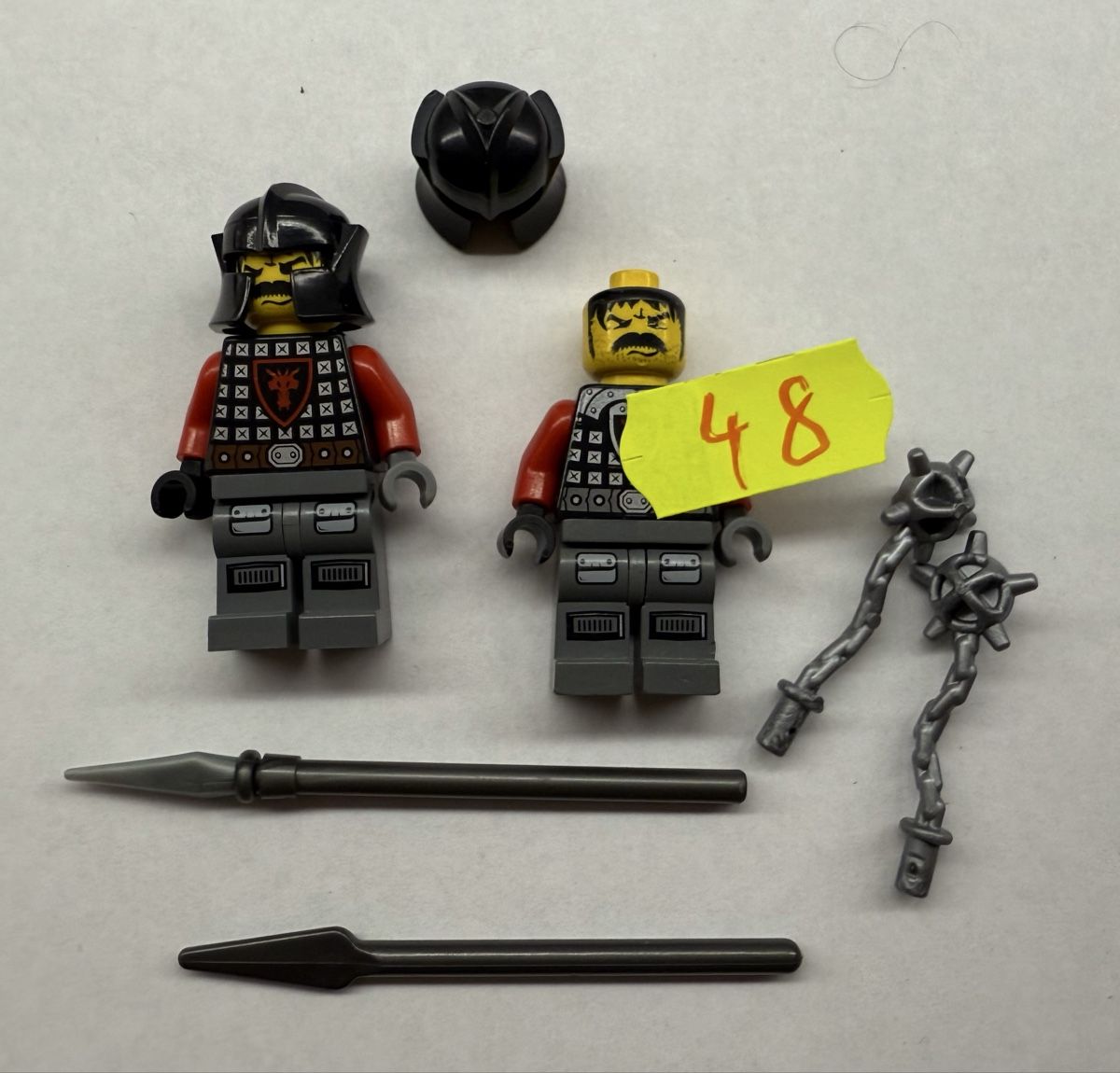 Lego Figuren: 2 seltene Lego Ritter Minifiguren – Gebraucht aus Rheinfelden von zim_2hqc 1
