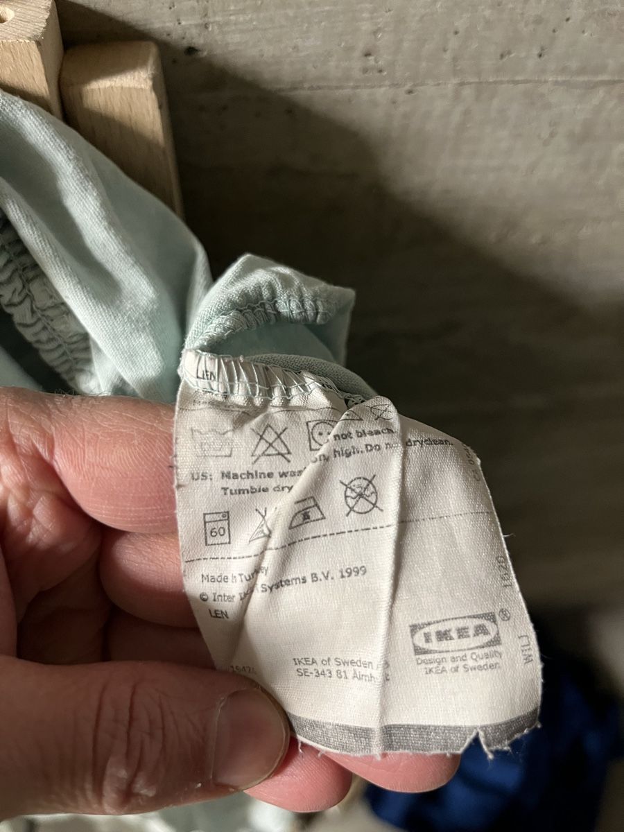 Ikea Letti: Lit bébé IKEA FLITIG avec matelas et draps – Usato da Dornach venduto da hmk_bl6q 7