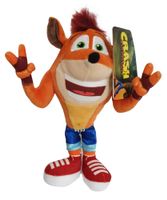 Crash Bandicoot Plüschfigur 22 cm, Kuscheltier zum Spielen
