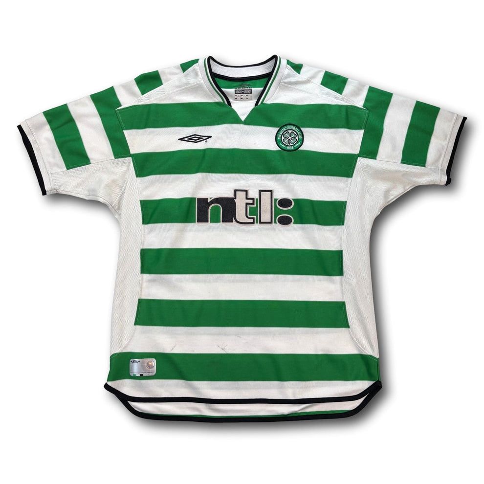 Canottiere & Pantaloni: Celtic Glasgow - 2001-03 - Heim - XL - Umbro – Usato da Bolligen venduto da ToTheJerseyEquipment