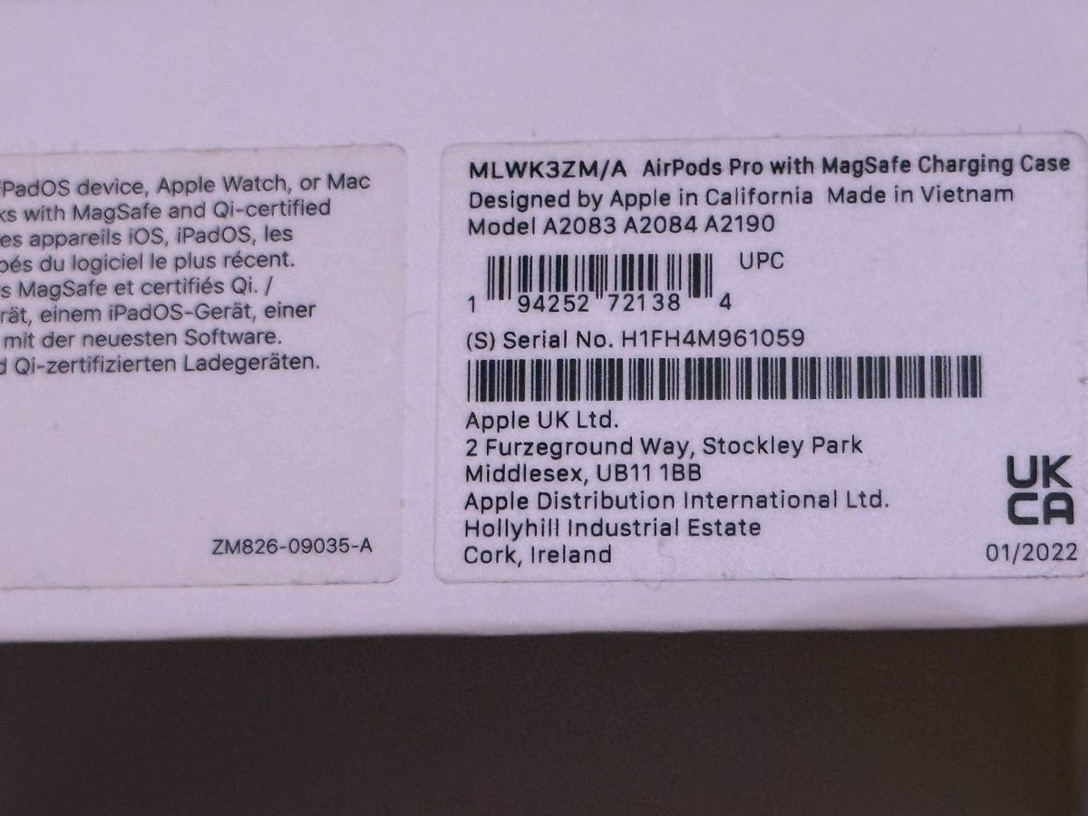 Apple Kopfhörer: Apple AirPods Pro -🎧 – Neu (gemäss Beschreibung) aus Rotkreuz von Cherblo 1