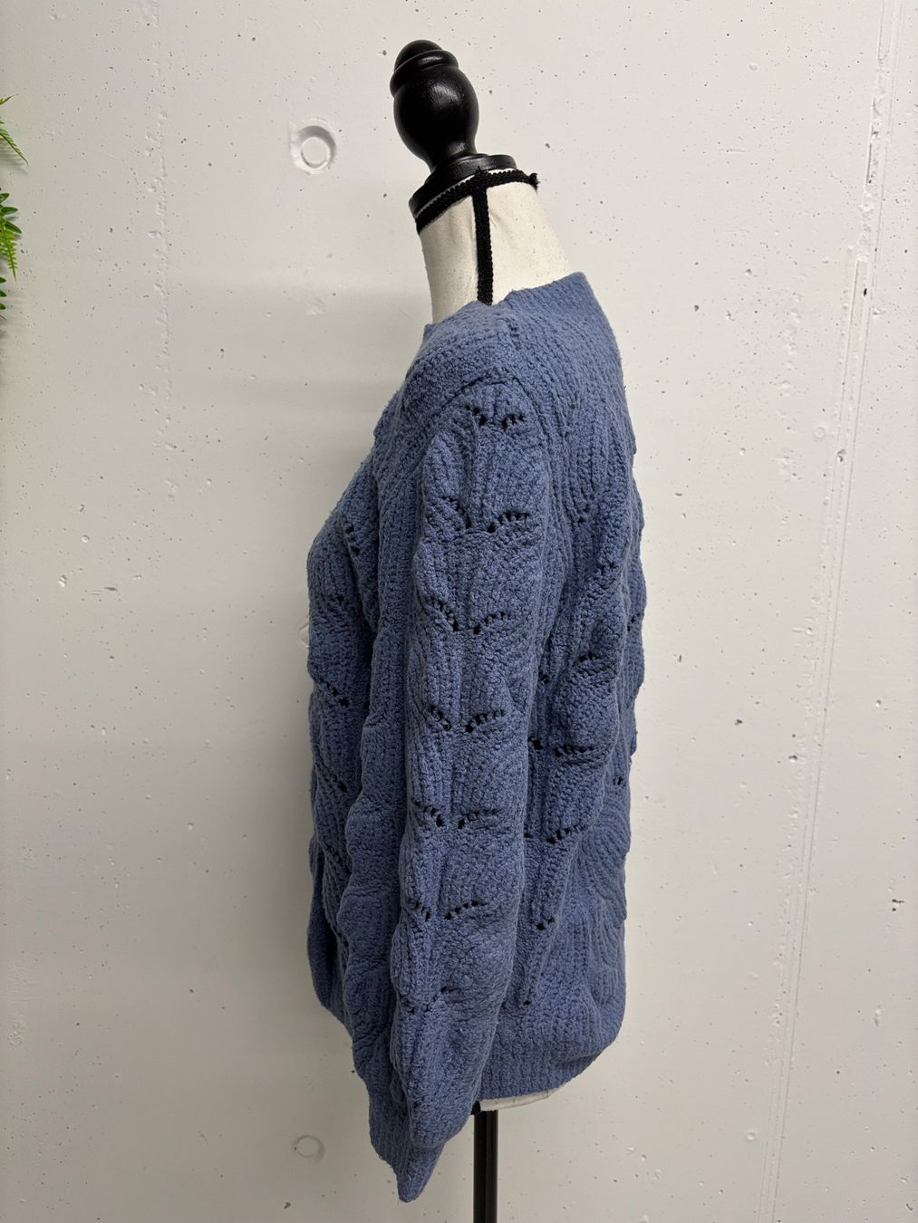 Collectif Mon Amour Pulls & Sweat-shirts: Collectif mon Amour Pullover blau Gr. S gross Strickpullover – D'occasion à Regensdorf par secondchancefashion 1