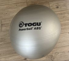 TOGU Powerball ABS Gymnastikball Silber 65 cm