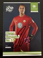 Diego Benaglio Autogrammkarte VFL Wolfsburg Goalie Nr. 1