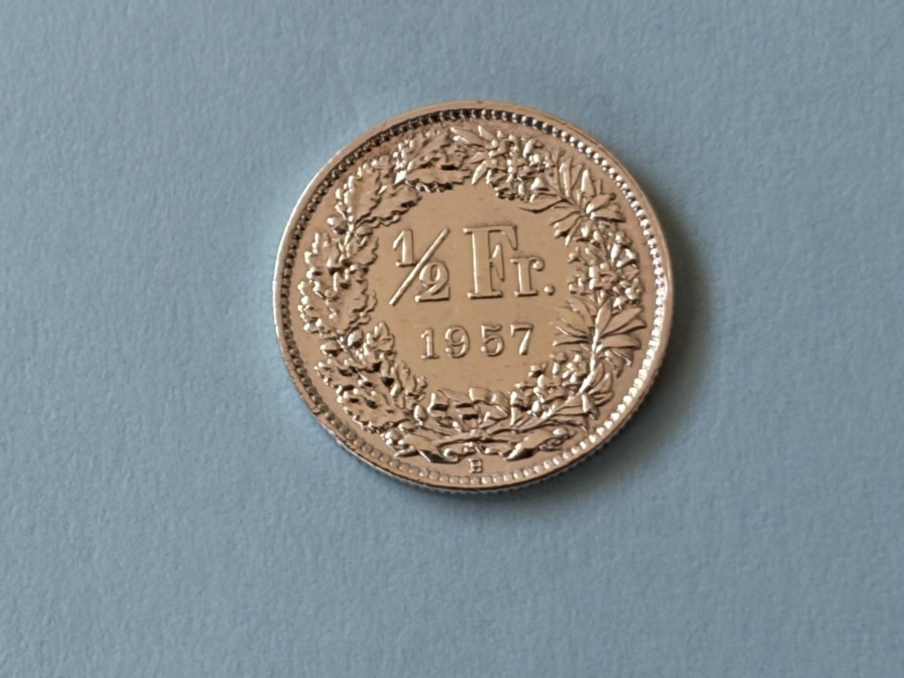 Tutti le monete: 1/2 Fr. 1957 vorzüglich – Usato da Kräiligen venduto da wolle2101