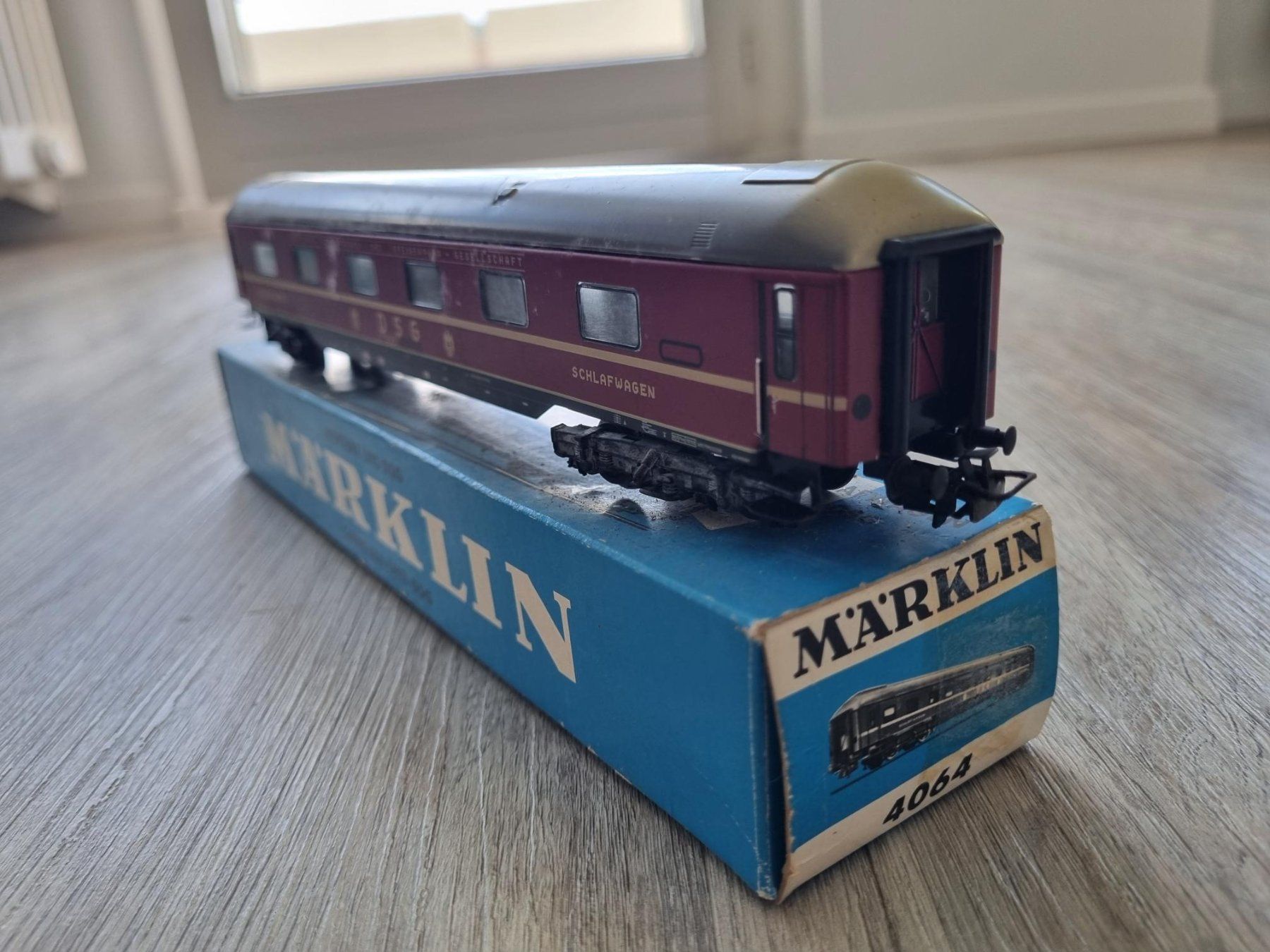 Märklin Modellini di ferrovie: Märklin H0, div. Wagen. – Usato da Obergösgen venduto da Rippi 1