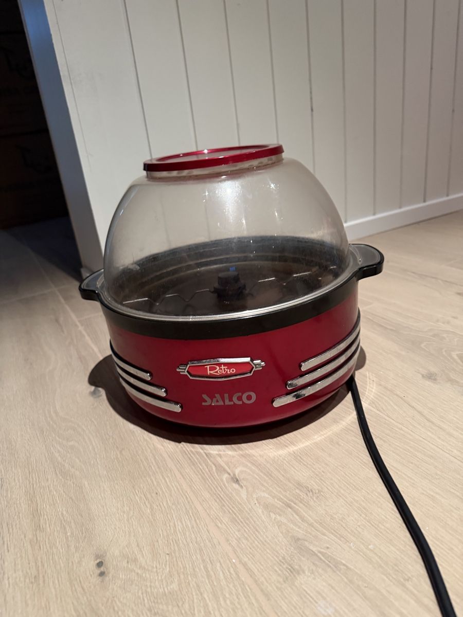 Elettrodomestici da cucina: Popcornmaschine SALCO Retro rot gebraucht – Usato da Moosseedorf venduto da sandra95a