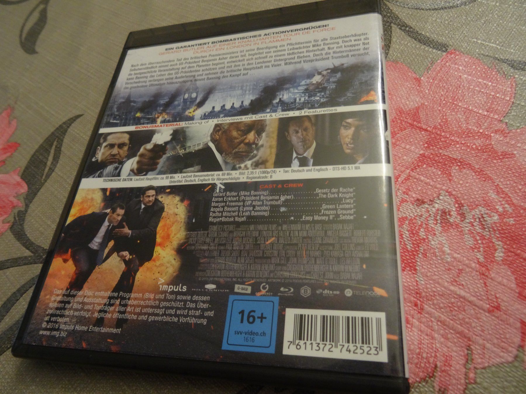 Alle DVDs: London Has Fallen Blu-ray – Gebraucht aus Olten von Disc-Verkauf 2