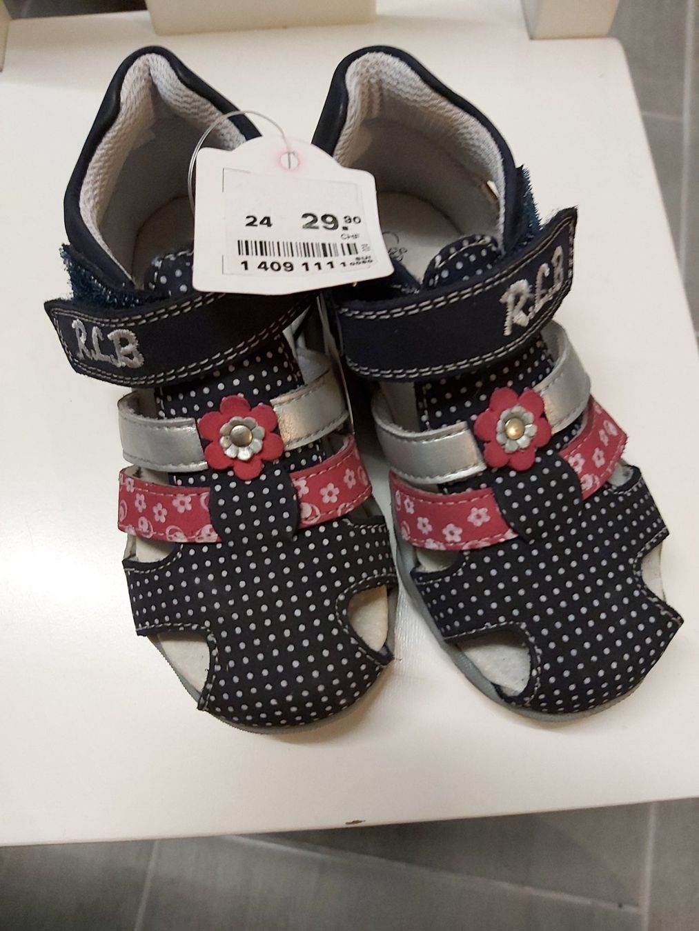 Schuhe für Mädchen: Sandalen - Gr. 24 (NEU) – Neu (gemäss Beschreibung) aus Kirchleerau von hop82 1
