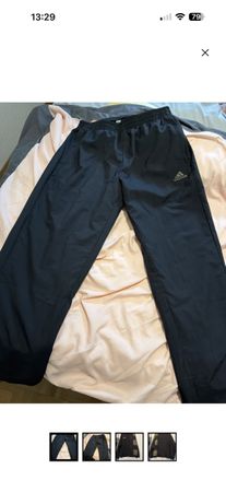 Survêtement Adidas noir et vert, neuf,M 