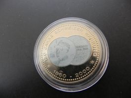 Medaille 150 Jahre Franken 2000 - 5 Franken 1989 Guisan