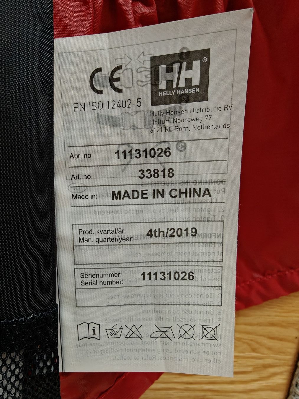 Helly Hansen Giubbotti di salvataggio: Schwimmweste Helly Hansen Grösse L, 70-90 KG – Usato da Solothurn venduto da SilvanD94 3