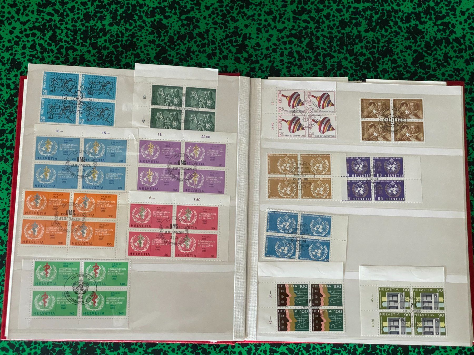 Tous les timbres: Viererblöcke 270 Stück – Neuf (Voir description) à Menzingen par Wlukas 2