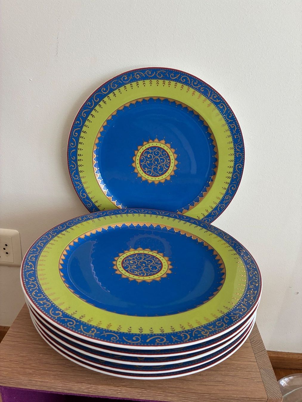 Rosenthal Piatti: ROSENTHAL - 6 assiettes "KUSUMAN" Designers Guild – Usato da Herrliberg venduto da BOULBADI