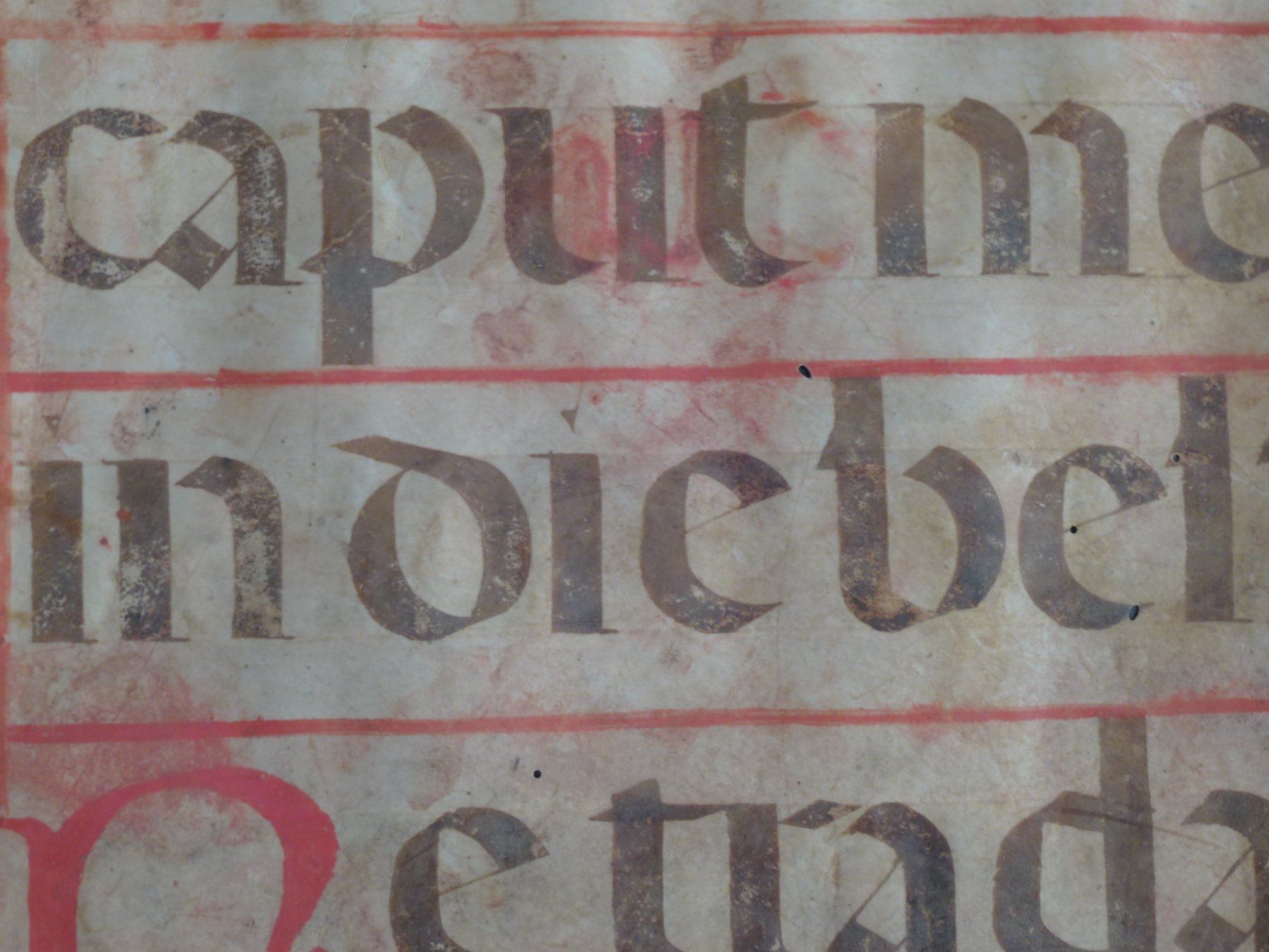 Dipinti: Gotik Manuskript Pergament / Psalm:140 – Usato da Esslingen venduto da eintagammeer 2