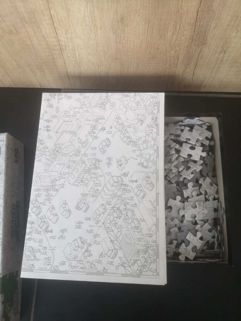 Puzzles: Micro Macro Puzzle 500 Teile – Neu (gemäss Beschreibung) aus Mellingen von Goldenspoon 1