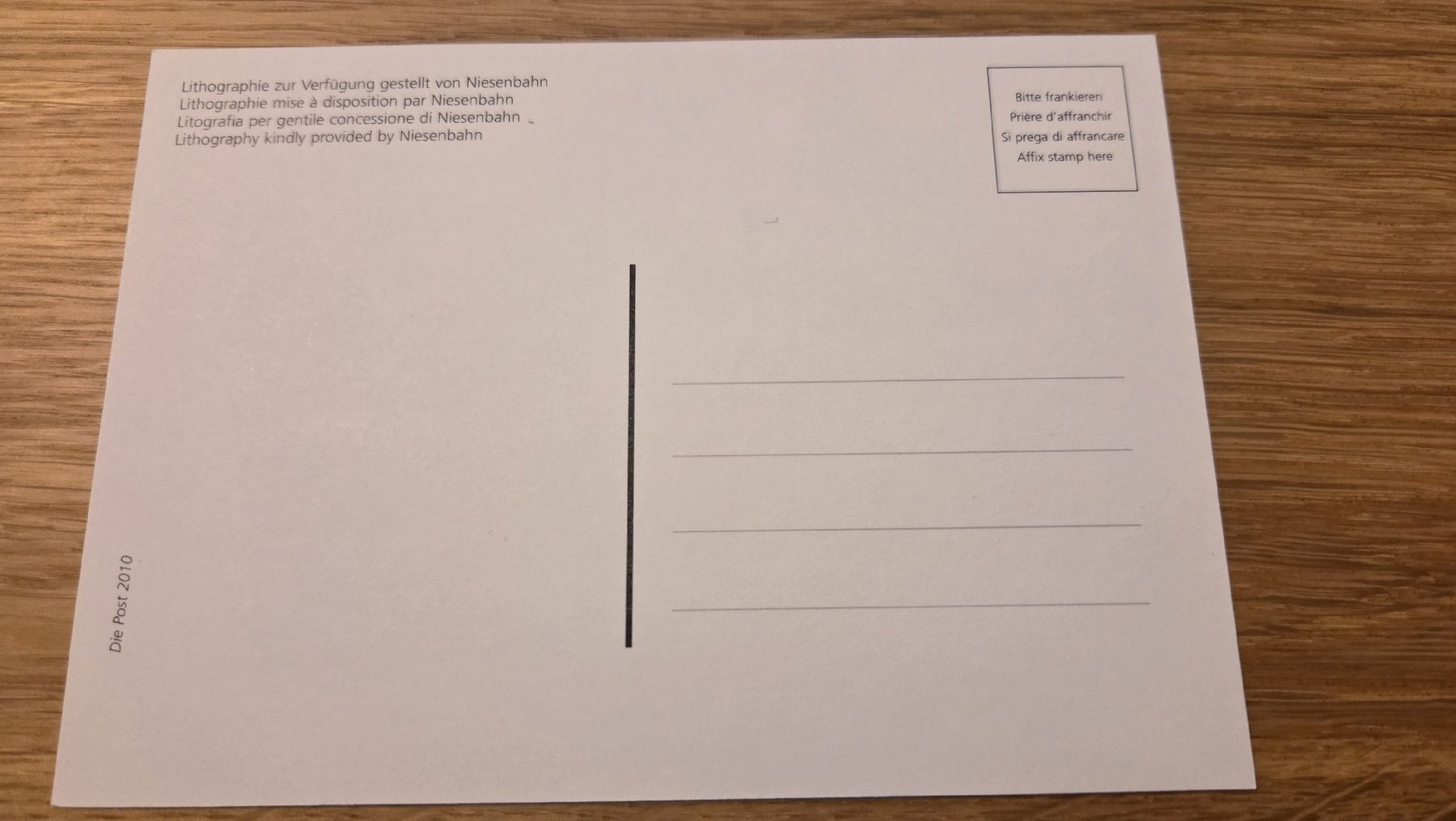 Tutti i francobolli: 2010 FDC Maximumkarte Niesenbahn – Usato da Arni AG venduto da Moth68 1