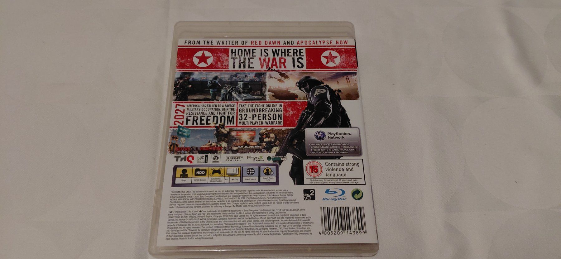 Spiele: Homefront ( English Version) PS3 – Gebraucht aus Gretzenbach von Uli1980 2