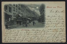 Mondschein-Lithographie Thun, Hauptstras