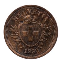 Schweiz / Suisse - 1 Rappen - 1930