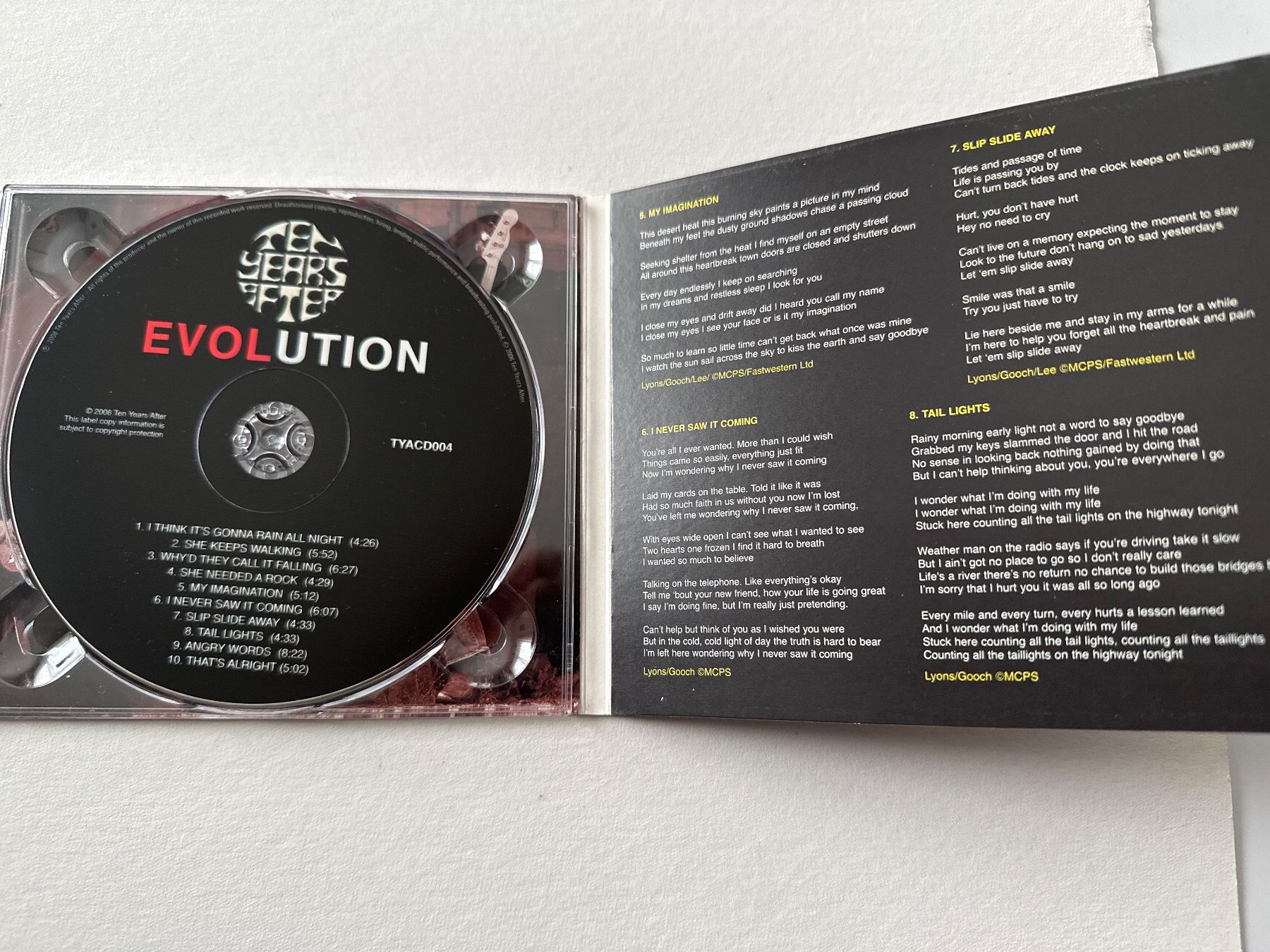 CD: Ten Years After - Evolution (Vergriffene Digipak CD 2008) – Usato da Wabern venduto da fri_t6kq 5