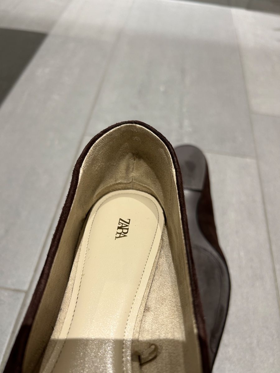 Zara Scarpe da donna: Spitzballerina Leder braun – Nuovo (secondo la descrizione) da Rütihof venduto da ALAFC 1