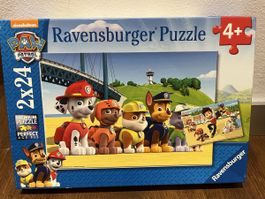 Ravensburger Paw Patrol Puzzle, 2x24, neuwertig, komplett